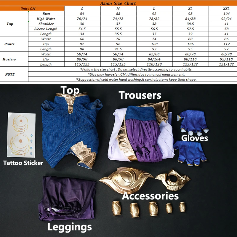 ROLECOS Gioco LOL The Unbroken Faith Yunara Costume Cosplay Donna Halloween Party Gioco di ruolo Vestito LOL Yunara Abiti Cosplay - immagine 6