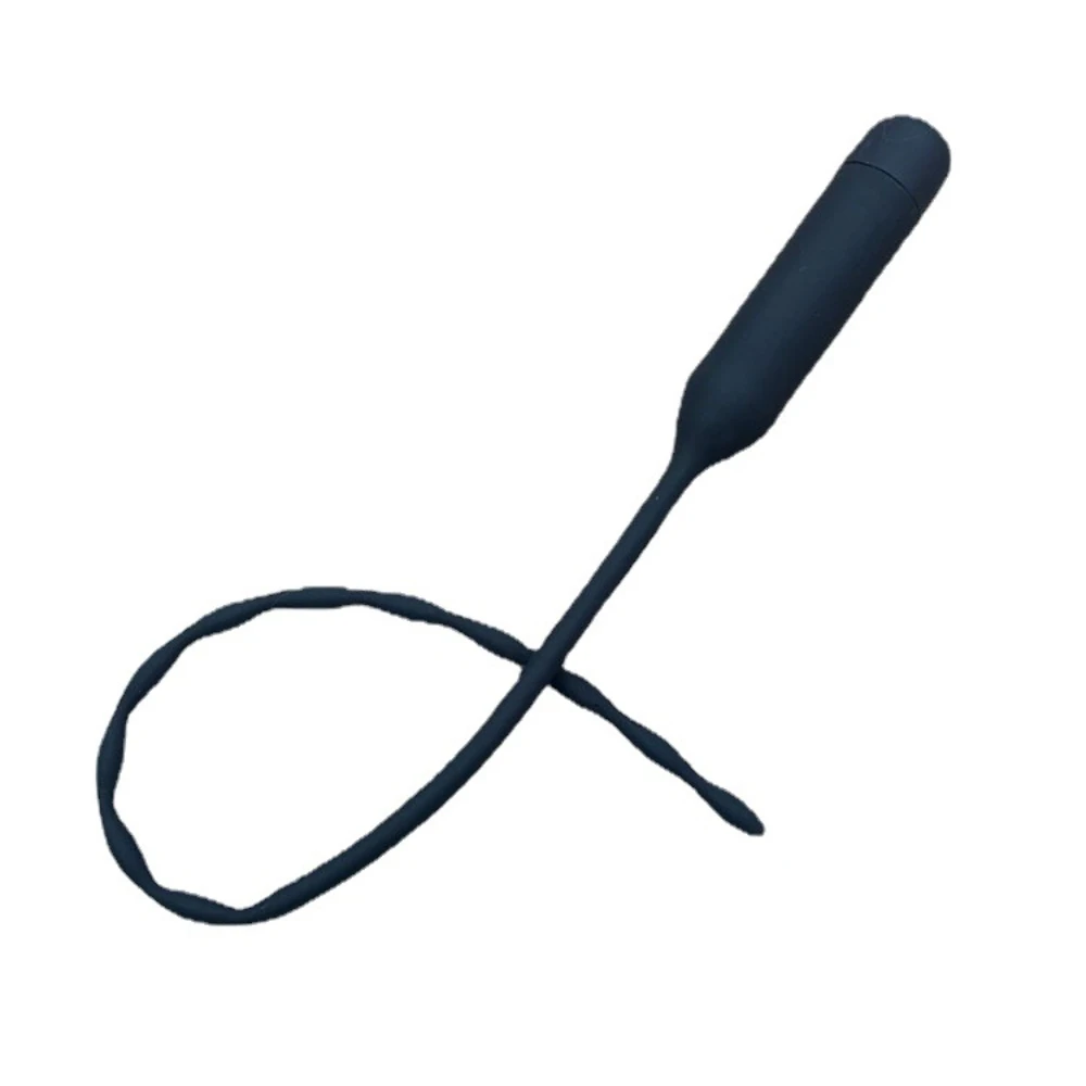 Vibrateur urétral à 10 fréquences, prise de cathéter, jouet sexuel pour hommes, Plug urétral vibrant, Insertion du son de l'urètre_voghion.com