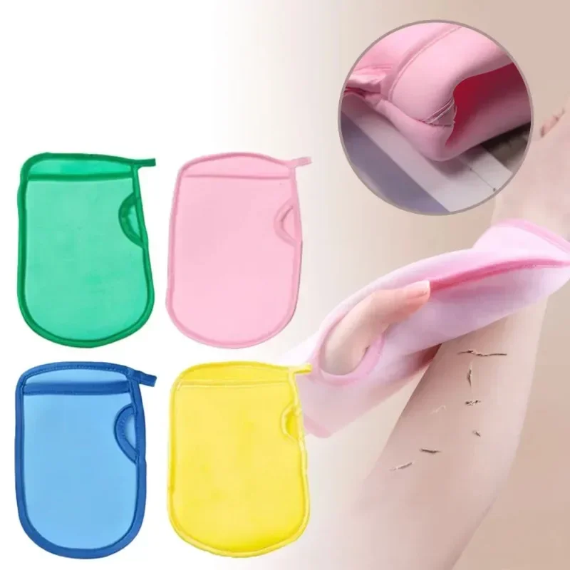 Exfoliating Soft Scrub Sponge Gloves Bath Mitt Painless To The Skin Sponge PVA Children Adult Bathing Durable Shower Towel