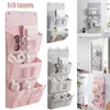 Wall Hanging Organizer Bag Non-Woven Fabric Door Wardrobe Hanging Storage Bag Living Room Bedroom Toy Cosmetic Kitchenware Box 1