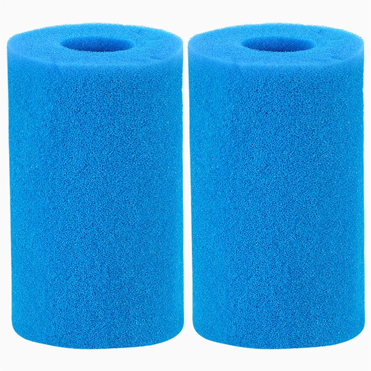 

Type B Washable Pool Sponge Filter, Reusable Swimming Cartridge Foam Filter for Compatible with In-Tex Type B (2 Pcs)