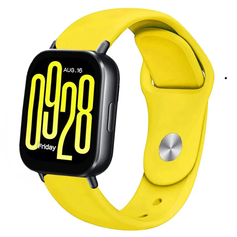 Comfortable 22mm Soft Silicone Strap - Replaceable Wristband for Smartwatches