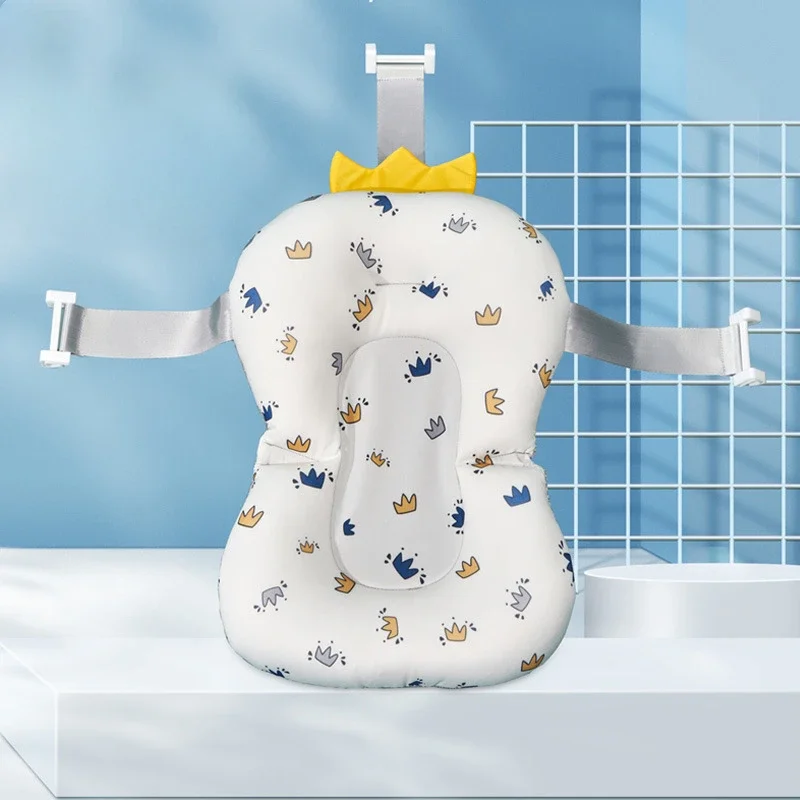 Mesh Bath Net For Newborns 0 1 Year Old Baby Bath Floating Pad Infant Mat Colchoneta Silla Paseo