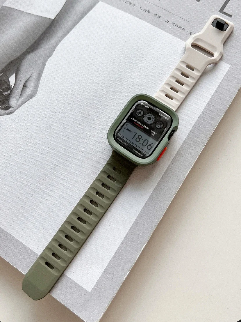 Premium Silicone Case and Strap Combo