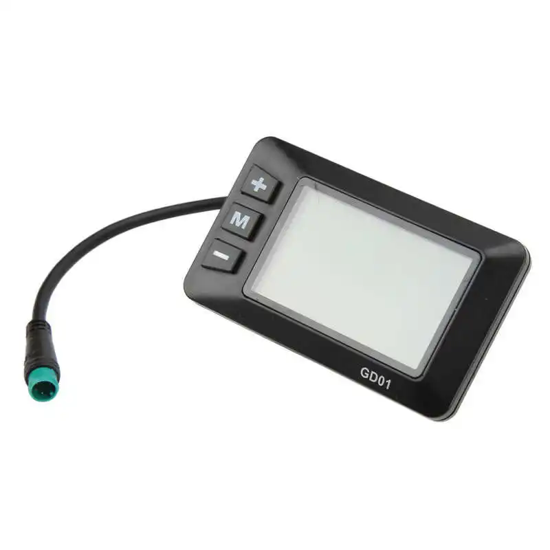 36V 48V Electric GD01 Display LCD Display Real Time Waterproof Plug E-bike Conversion Kit electric bike conversion kit,electric bike lcd display panel