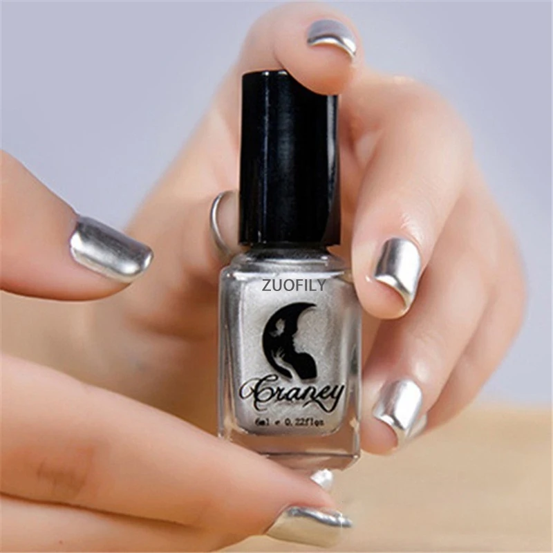 Gel Nail Polish without lamp Gel Semi-permanent Varnishes hybrid All for manicure Mirror Effect Metallic Shiny Glitter Silver