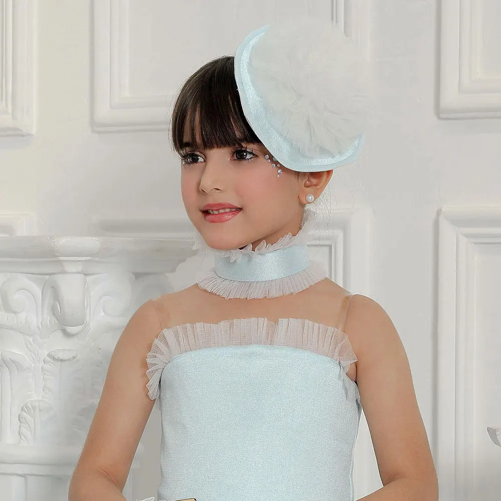 Flower Girl Dresses Suspender Flower Girl Dress Pageant Gown For Wedding Satin Knee Length Girl Kids Birthday Party Princess Communion Party Gown