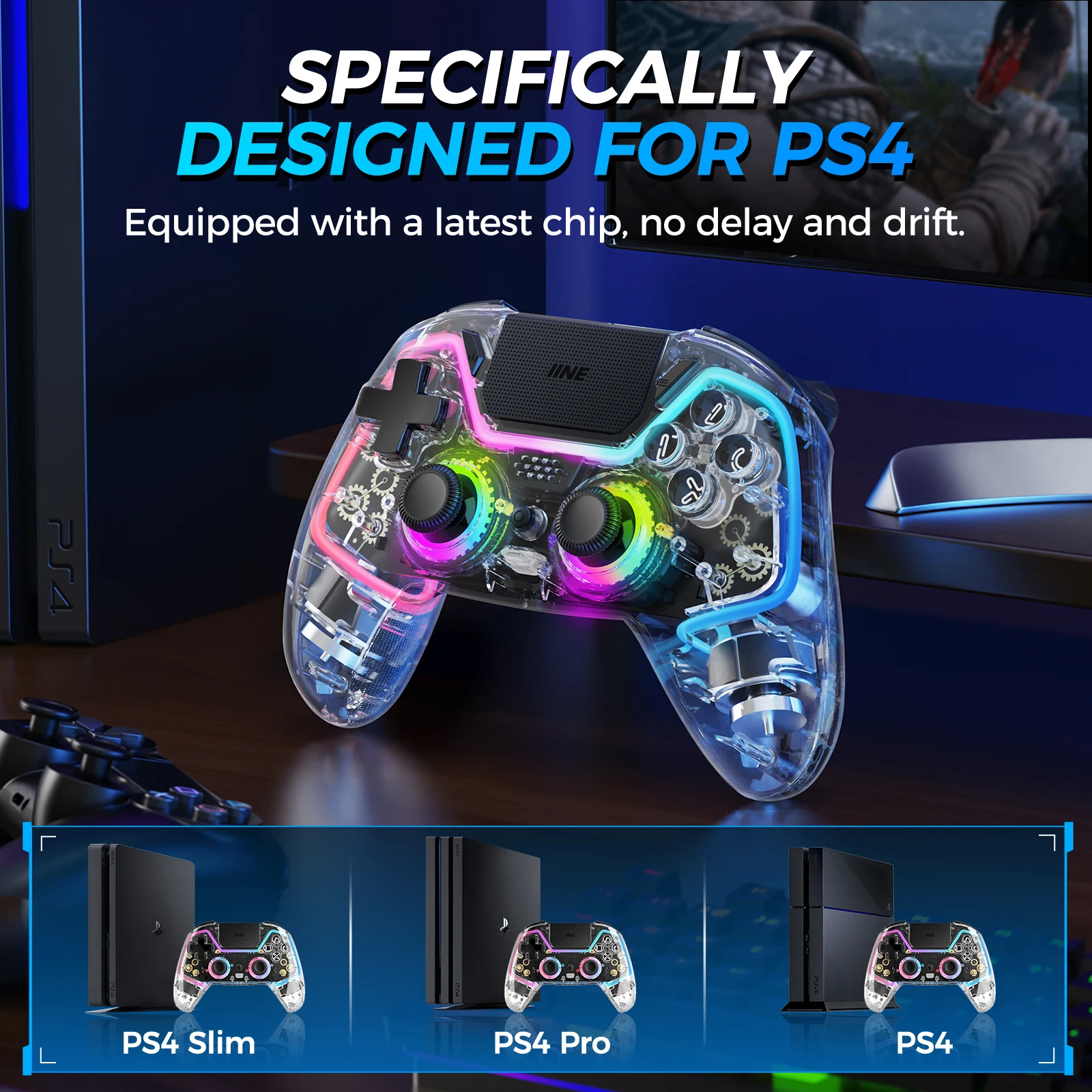 PS4/ġ/PC/ȵ̵/IOS ȣȯǴ IINE Bastet  Ʈѷ ġ е尡 ִ Ȧ ȿ ̽ƽ  Ʈ