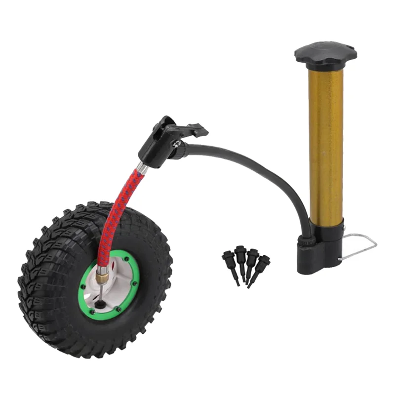 TA-4 PCS SCX10 AX10 인플레이터블 114mm 1.9인치 공압 비드락 타이어 휠 1/10 RC 크롤러 트럭 레이스 SCX10용