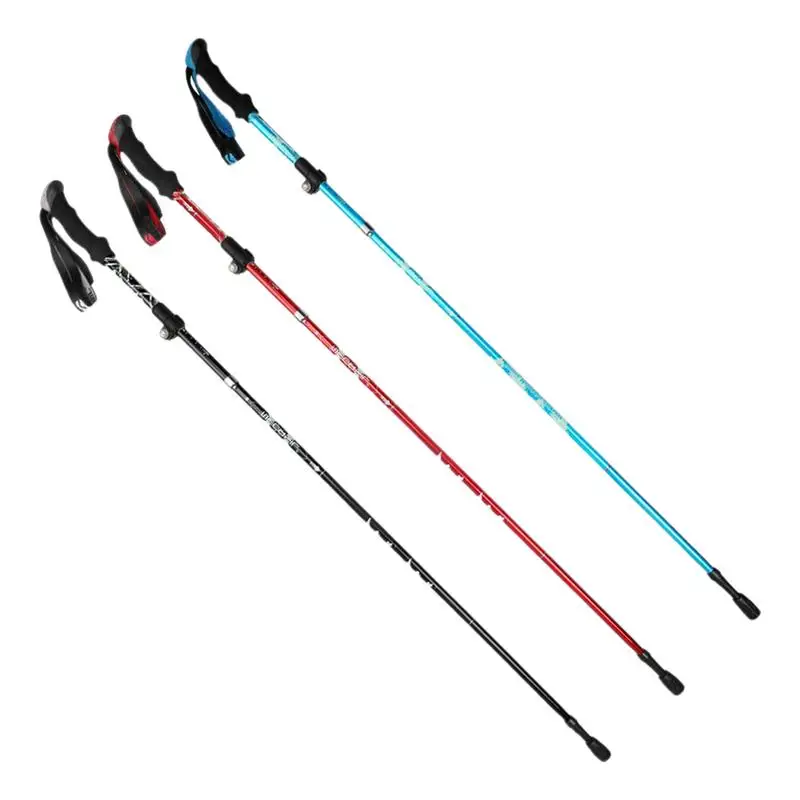 

Hiking Poles Foldable Hiking Trekking Poles Lightweight Walking Stick for Hiking Equipment Anti Shock Camping Hiking Climbing