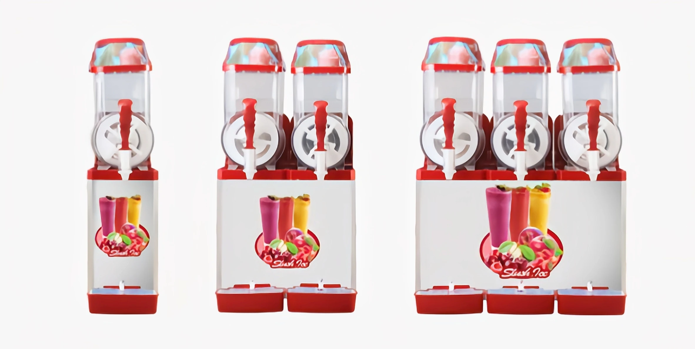 スラッシーマシン フローズンドリンク スムージーメーカー 電動雪解け機 フローズンドリンク スラッシュ スラッシー製造機