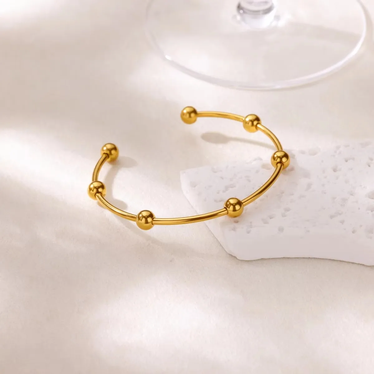 Stainless Steel Bangle Bracelets for Women