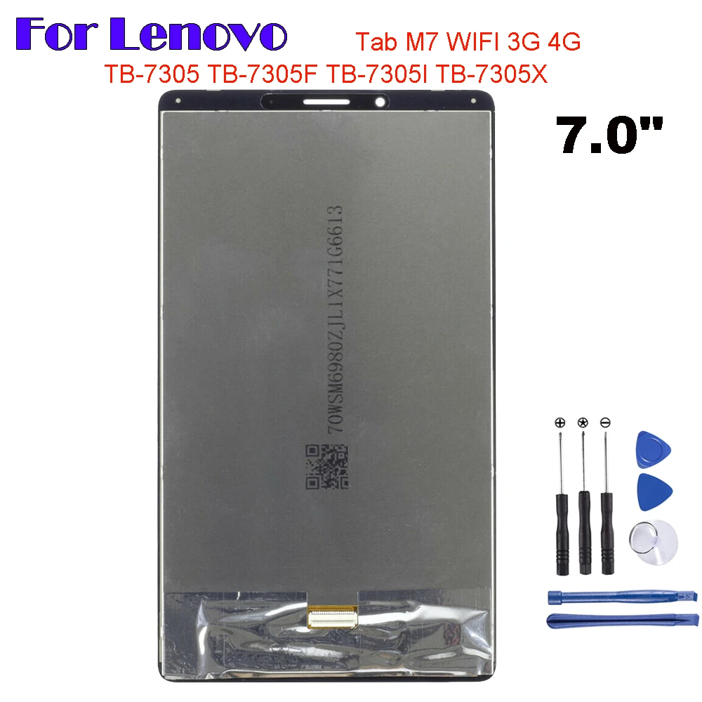

AAA+ For Lenovo Tab M7 WIFI 3G 4G 7.0" TB-7305 TB-7305F TB-7305I TB-7305X LCD Display Touch Screen Digitizer Glass Assembly