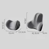 Office Lumbar Cushion Seat Workstation Sedentary Waist Pillow Artifact Office Chair Lumbar Cushion Back Cushion 4