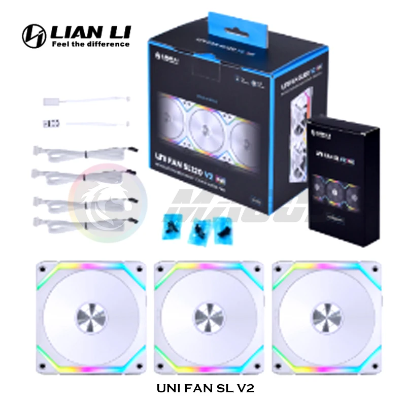 LIAN LI UNI FAN SL140 V2 RGB BK 5点セット Amazon.com: Lian Li UNI Fan SL140 V2 RGB Black Single Pack