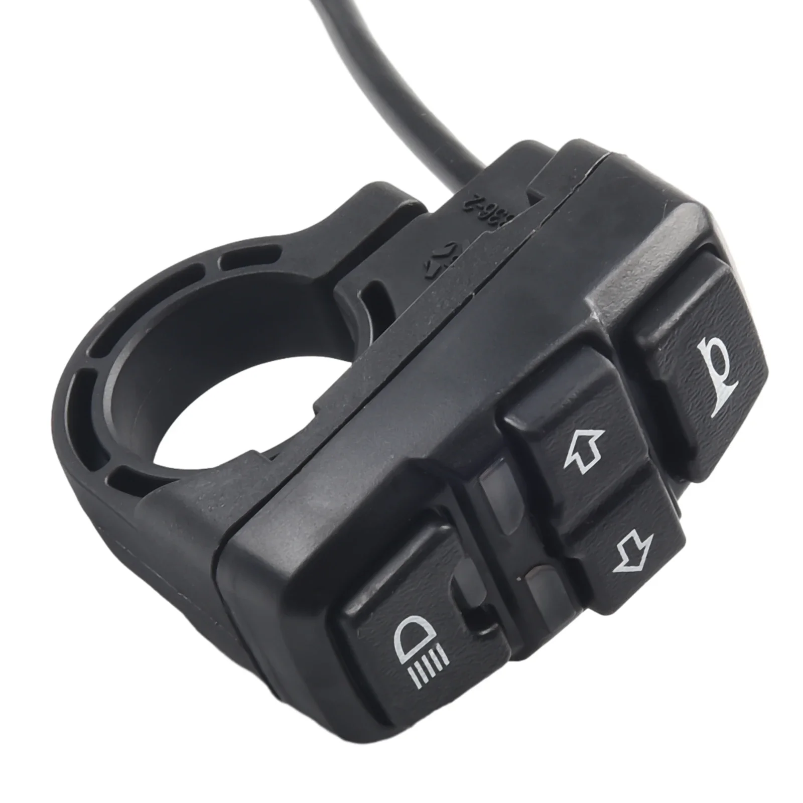 Set Luci Anteriori e Posteriori per E-Bike 12-72V, Lampada per Portapacchi con Clacson e Faro, Interruttore per Bicicletta Elettrica, Accessori per E-bike - immagine 4