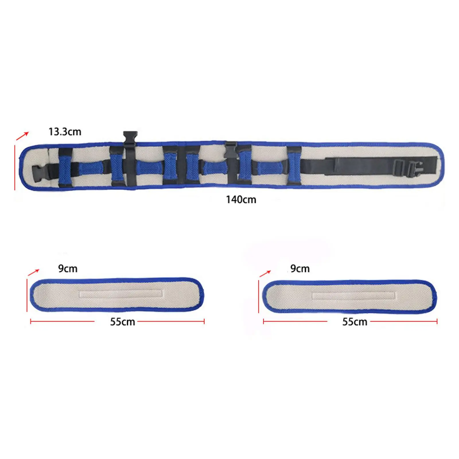 Transfer Belt with Leg Loops Quick Release Buckle Patient Lift Walking Belt