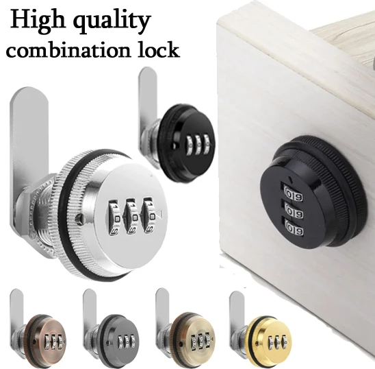 1.18in Password Coded Cabinet Drawer Lock Security Locks Keyless Cabinet Lock  for Cabinet Box Mailbox Office File Cabinet - AliExpress