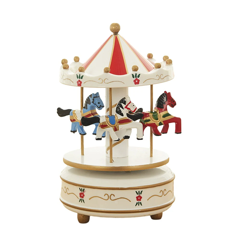 Home Decoration Room Decoration 105*190mm Romantic Music Box Vintage Music Box No Battery Required Toy For Children