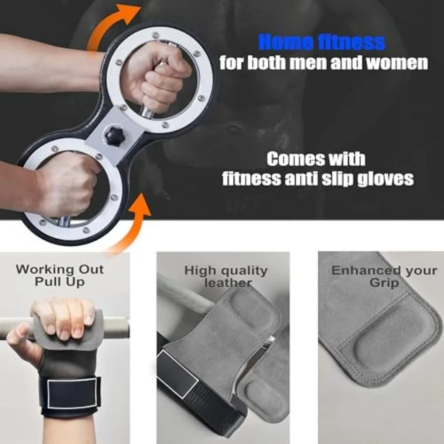 Rotator Machine Arm Workout with Wrist Gloves,12 Pounds Rotator Burn Machine for Men and Women,Arm Exercise Equipment with Adjus