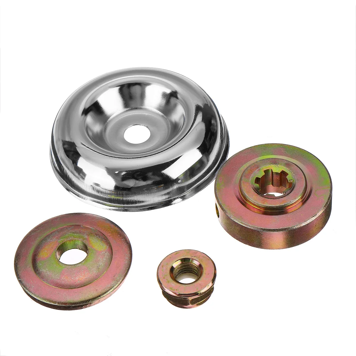 Kit Adattatore Per Dado Lama Tosaerba - 6 Pezzi In Metallo Per Decespugliatore E Tagliaerba - Foto 11