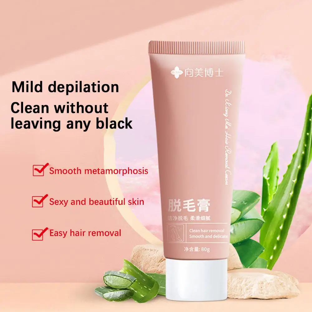 

80g Hair Removal Cream Painless Hair Remover For Armpit Legs and Arms Skin Care Body Care Depilatory Cream For Men Women P9K2