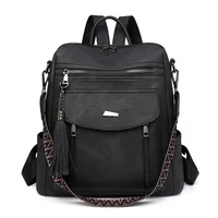 Women Anti-theft Design Backpack Casual Daypack Outdoor Female Women Shoulder Travel Multi-function Bags Women's Schoolbag 1