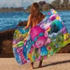 Cartoon T-Trolls Band Together Towel Microfiber Beach Towel Absorbent Quick dry Soft Yoga Swimming Resort Mountain Climbing 1
