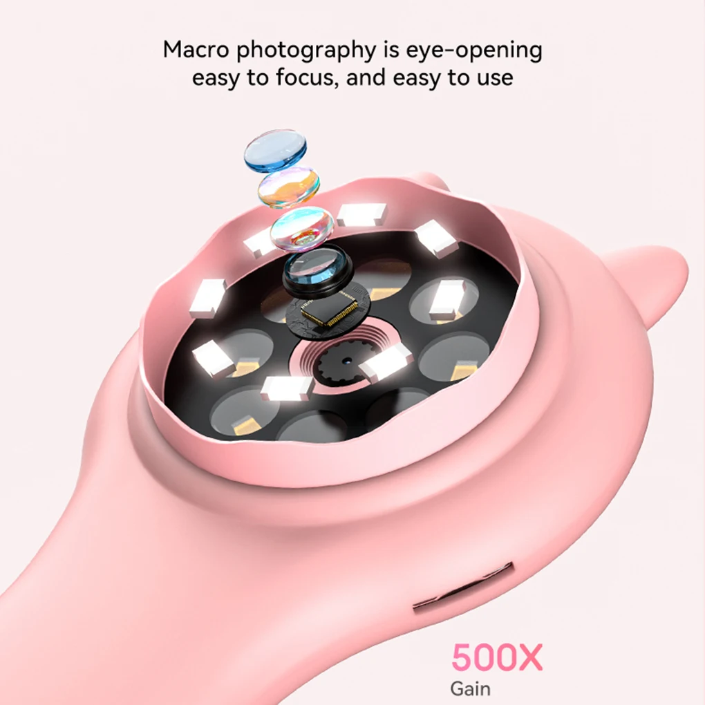 Description Picture 6 of itemKids Microscopes 500X Magnification Portable Handheld Digital Microscope With 8 LEDs Lightweight Magnifying Glass