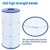 Cryspoo lPool Filter Compatible with Hayward CX760RE,C751,Clearwater II 75,Pro Clean 75, PA76,Unicel C-8411,FC-1255,75 sq.1 Pack 4