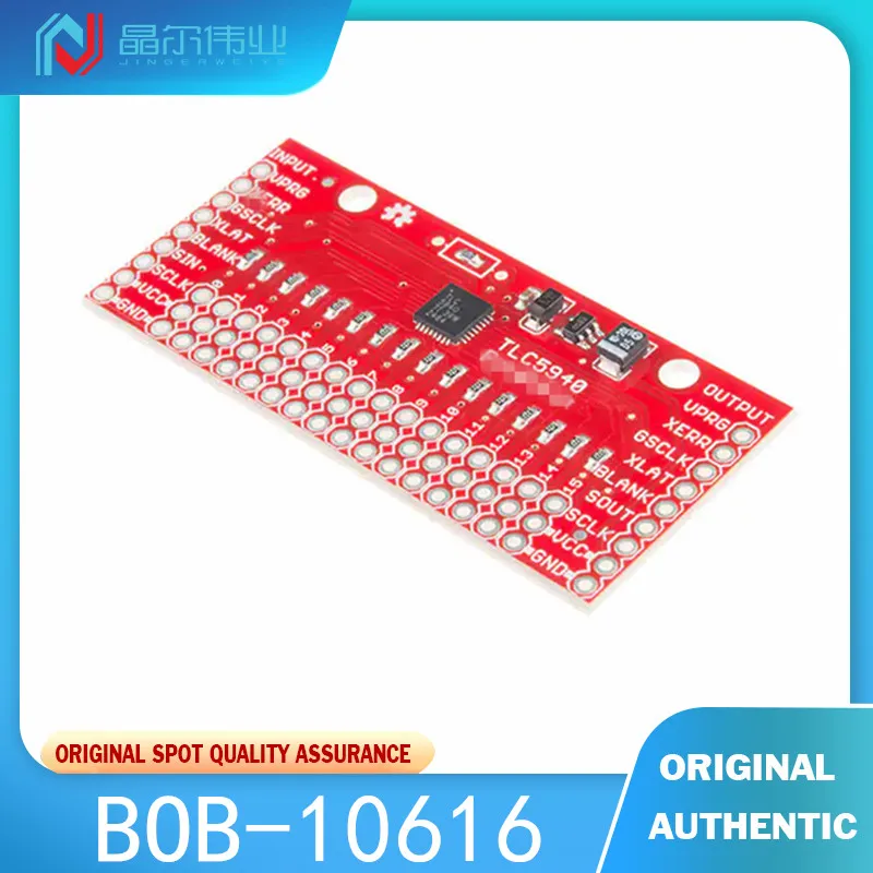 

1 шт., новинка 100%, оригинал, модель BOB-10616 TLC5940 16CH светодиодный DRIVER