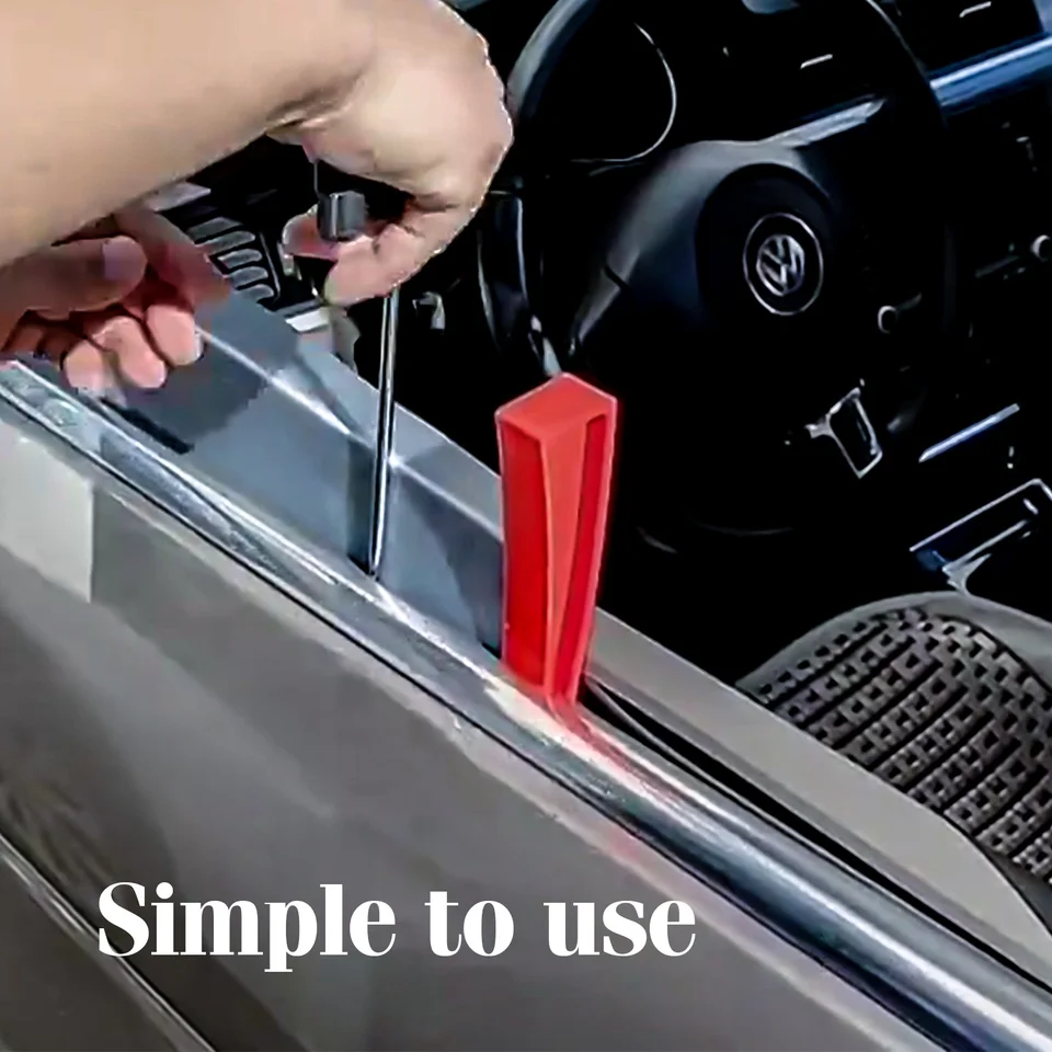 Red Window Wedge Plastic Wedge Autodeur Wedge Autoreparatie