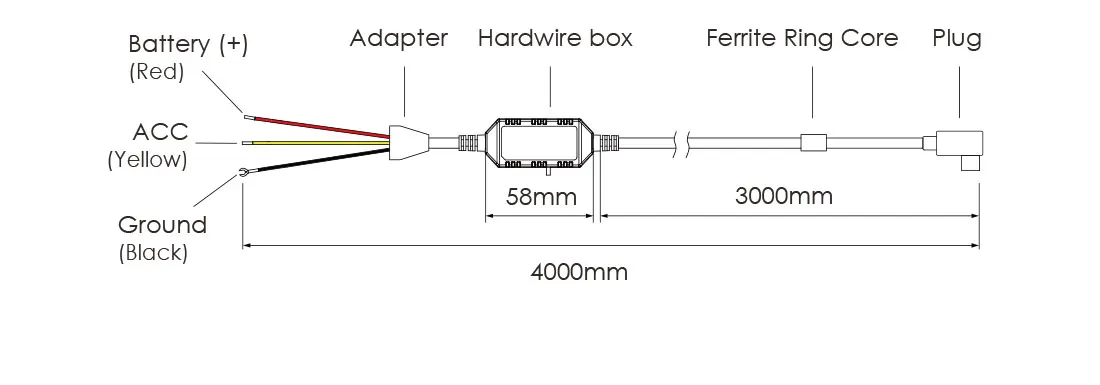 Viofo TYPE-C hk5 hardwire kit für vs1 dash kamera – Detail 6
