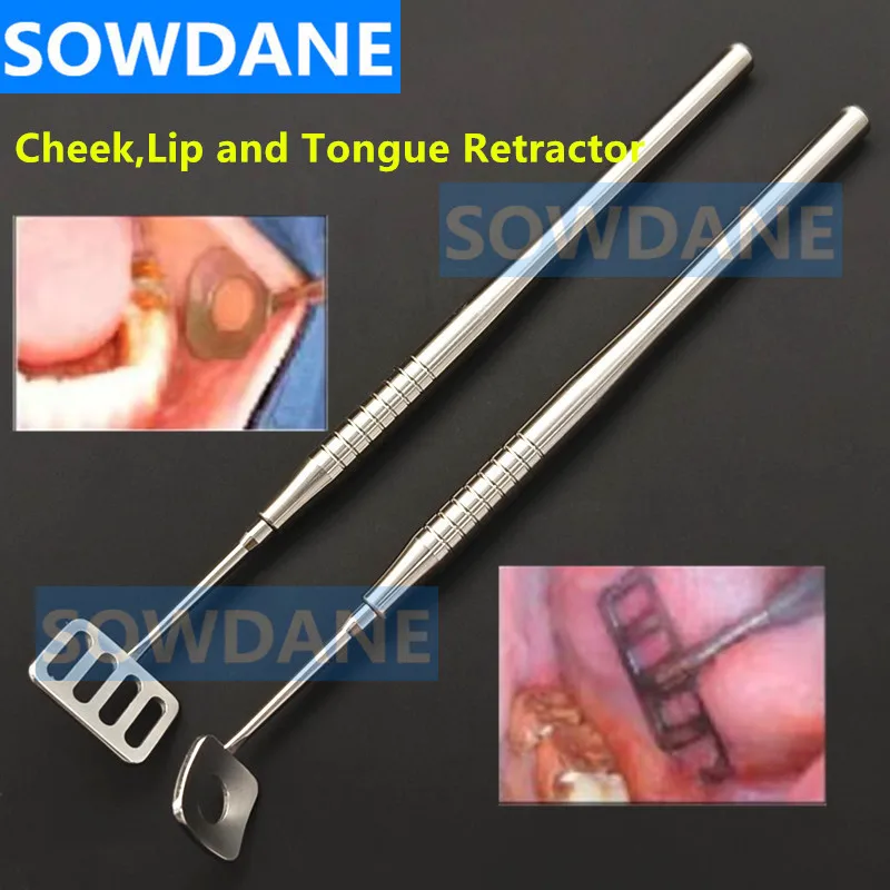 NewDentalRetractorCheekLipandTongueRetractorStainlessSteel
