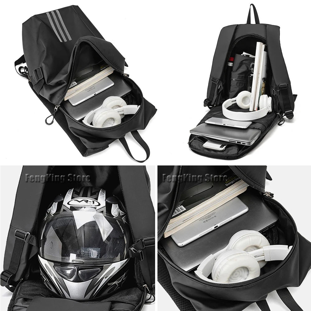 For Benelli TRK 502X Leoncino 500 BJ500 Knight backpack motorcycle helmet bag travel equipment waterproof large capacity