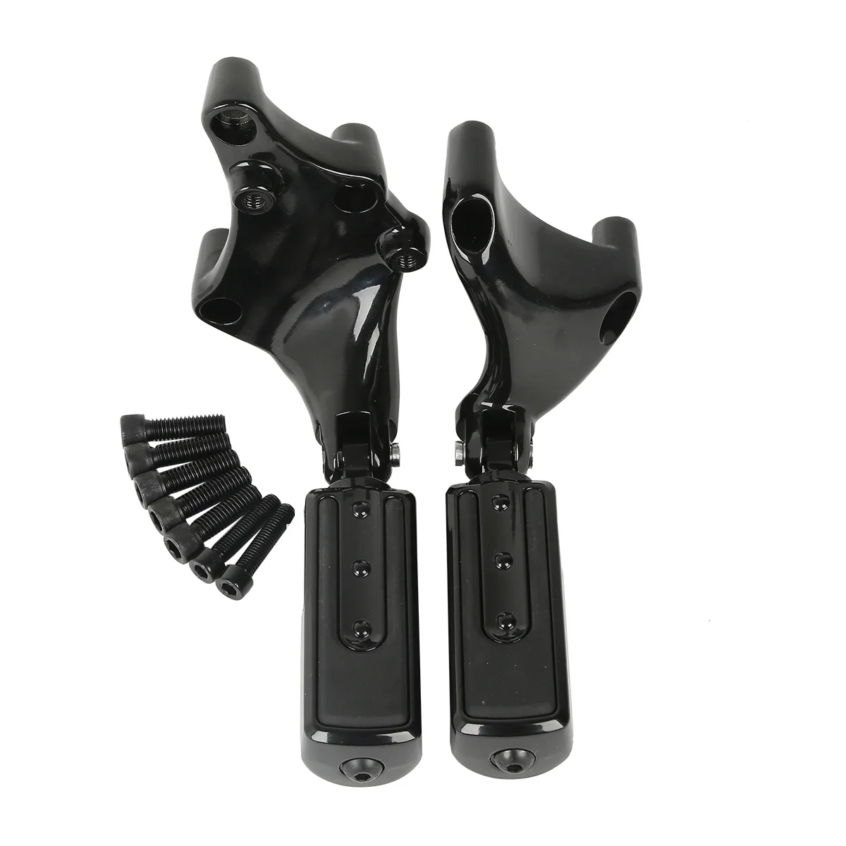 

Motorcycle Skid-Proof Footpegs& Mount Brackets For Harley Sportster XL 883 1200 2014-2017