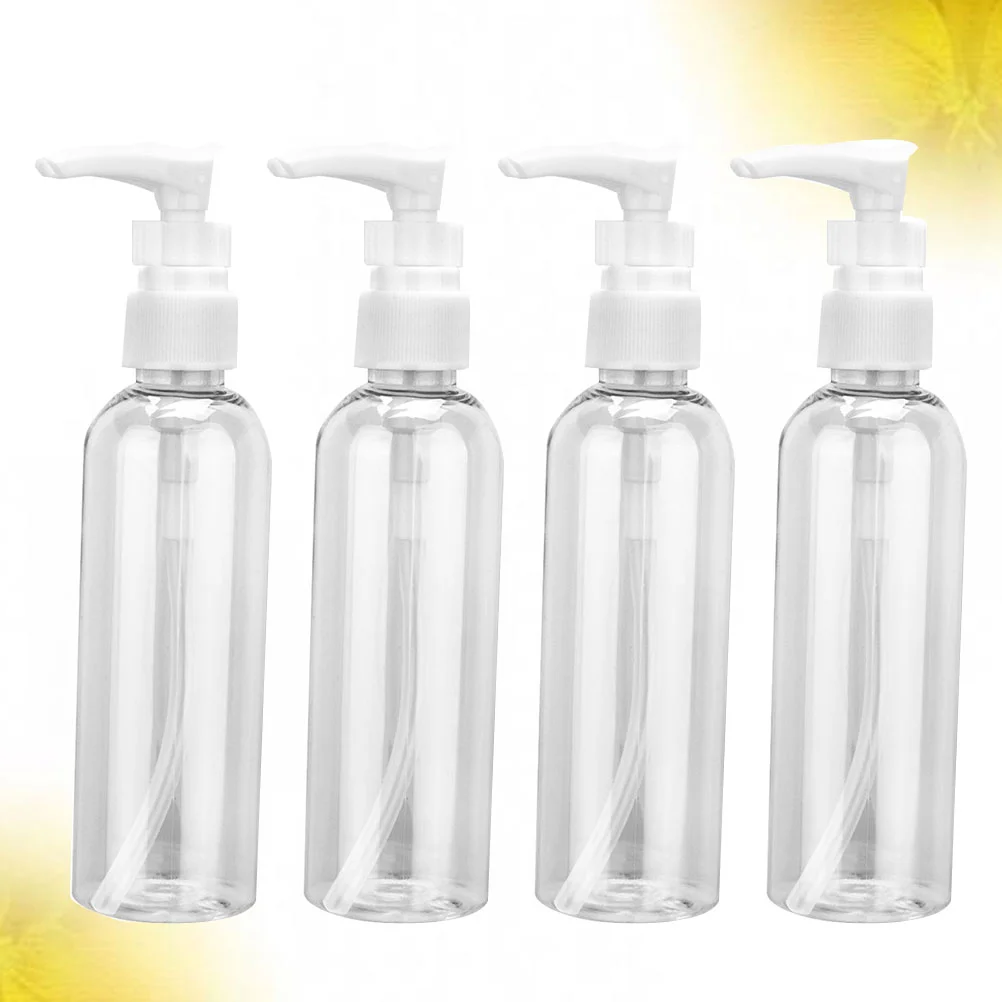 

4 Pcs Travel Bottles for Toiletries Lotion Containers Liquid Separeted Empty
