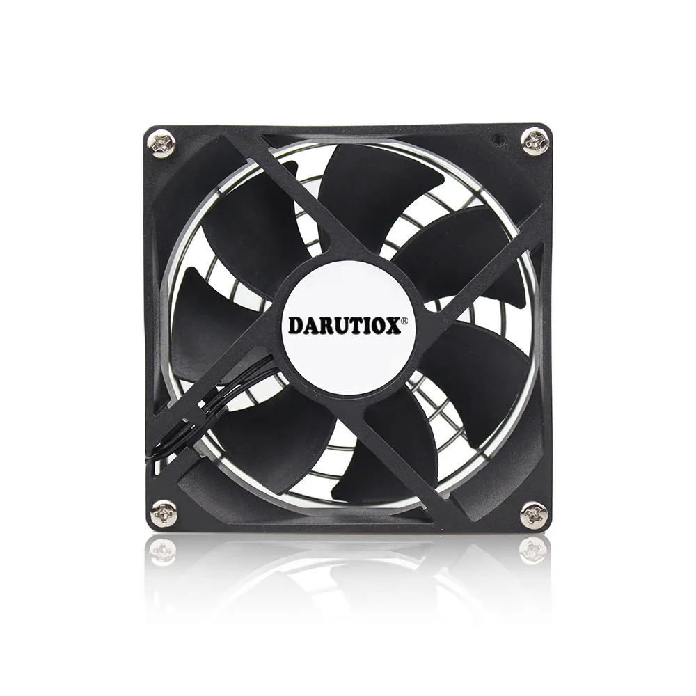 Brushless Ventilador Axial Ventilador da Caixa do Computador Refrigerador ac 110v 120v 220v 230v 240v 60 mm 80 mm 90 mm 120 mm Bola 6025 8025 9225 12038 ce - Imagem 2