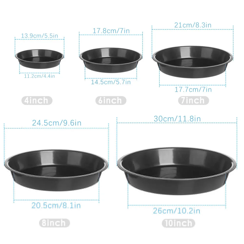 Plastic Plant Saucer Round Plant Flower Pot Trays Indoor Outdoor,4/6/7/8/10 Inch,2Pcs,plant saucer,plastic plant saucer