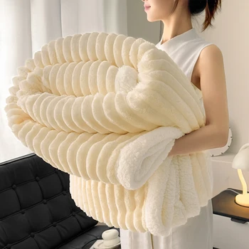 Fluffy Coral Fleece Blanket 1