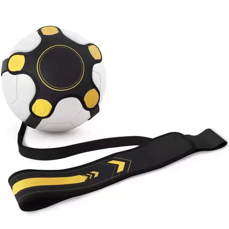 Football Kick Trainer Adjustable Soccer Trainer Belt Nylon Cloth Elastic Belt Elastic Auxiliary Fitness
