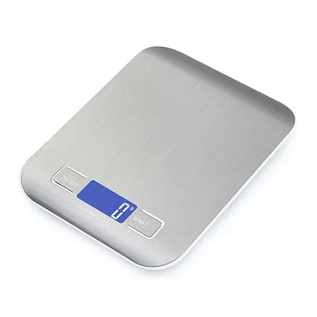 10/5Kg Kitchen Digital Scale Electronic Smart Balance LCD Mini Precision Weight Scales For Coffee Food Cooking