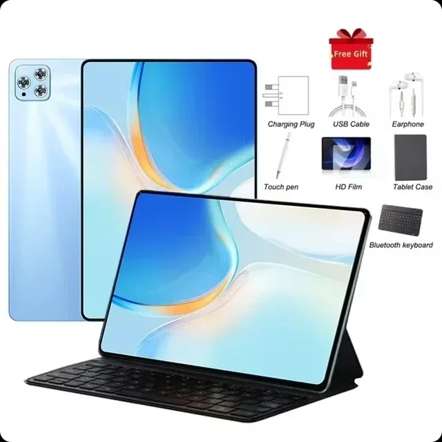 thumbnail image 1 of Tableta iPad Air Pro original nueva versión global de 11 pulgadas HD 4K Android 13 16 GB + 1 T 20000 mAh 5G Dual SIM Bluetooth WiFi GPS Tablet, 1 of 5
