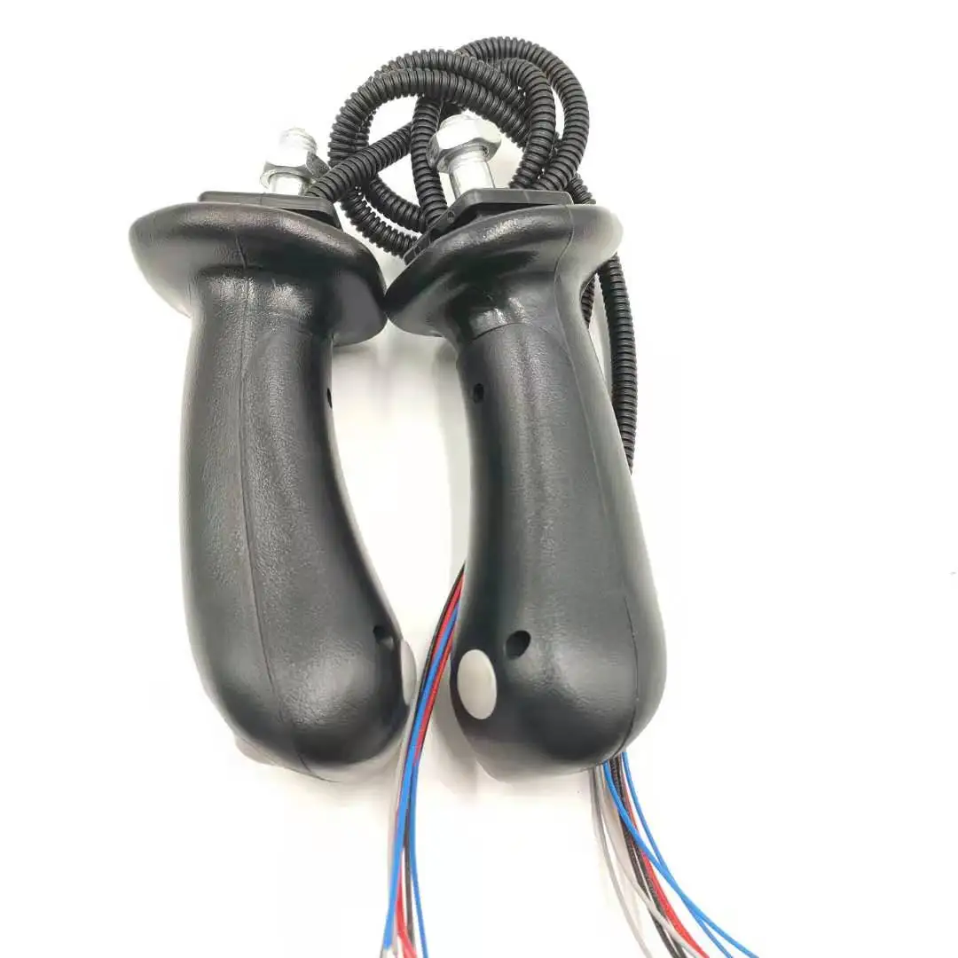 Rexroth joystick handle glue 4 button keys 14mm for Excavator Parts Yuchai LONKING XCMG Revo 65/75-8/80