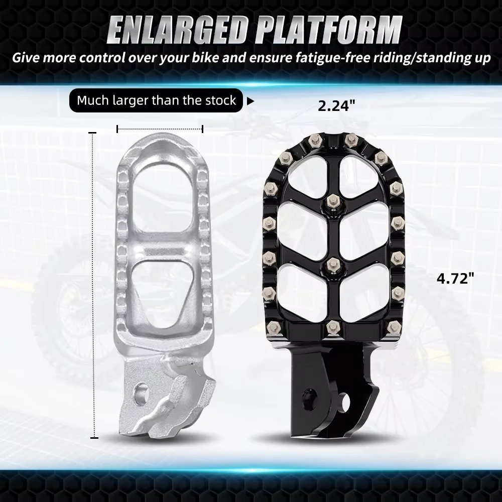 Горен изглед на поставката за крака
