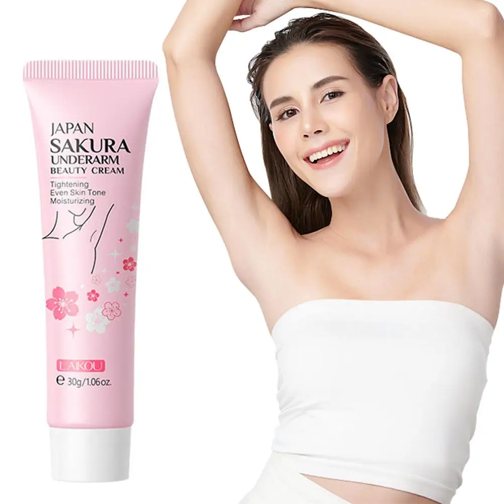 

30g Whitening Cream For Dark Skin Armpit Thigh Inner Joint Lightening Intimate Area Underarm Body Care Private Parts Bright F9U2