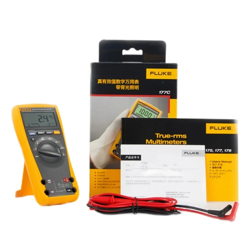Fluke 177C Multimetro Digitale Portatile F177C Fluke 177C True Rms Multimetro Digitale Tester Elettrico Rms Multimetro Digitale