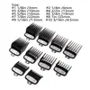 1PC Professional 10 Sizes Hair Clipper Limit Comb Salon Barber Cutting Guide Replacement Attachment Hair Trimmer Styling Tools 2