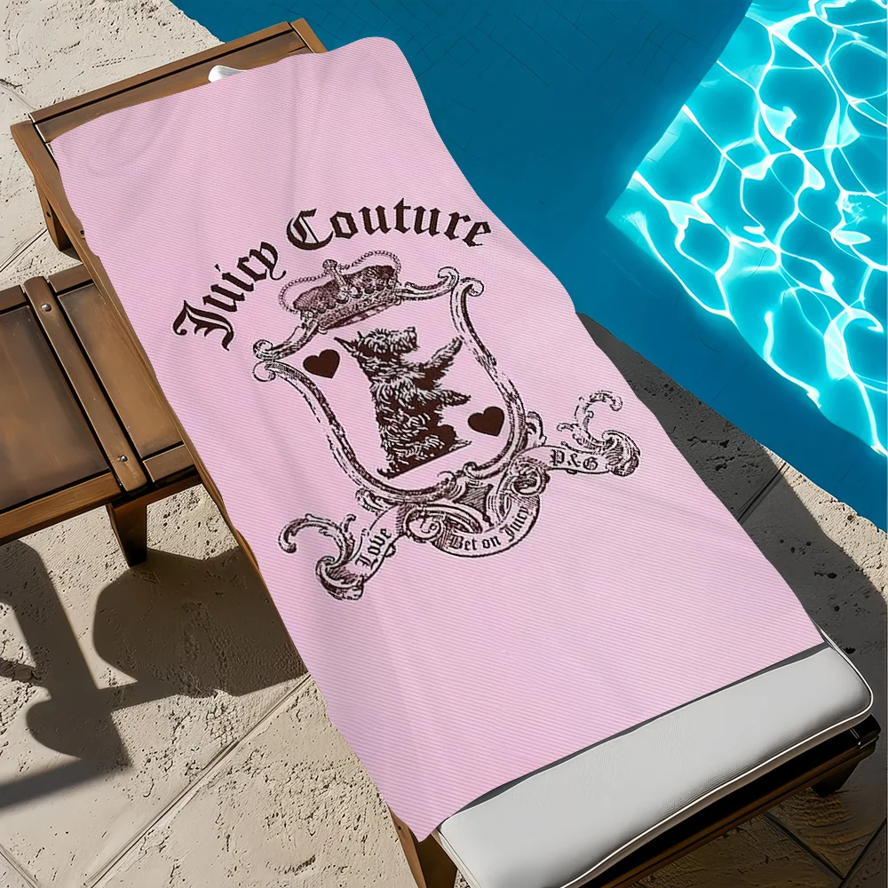 Luxury  J-Juicy C-Couture Towel Beach Quick Dry Soft Pool Towels Gift for Travel Gym Shower Camping sports