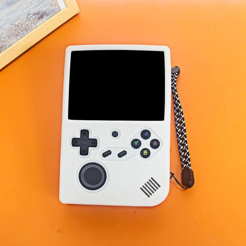 シリコンケース ANBERNIC RG40XXV ハンドヘルドゲームコンソールソフト